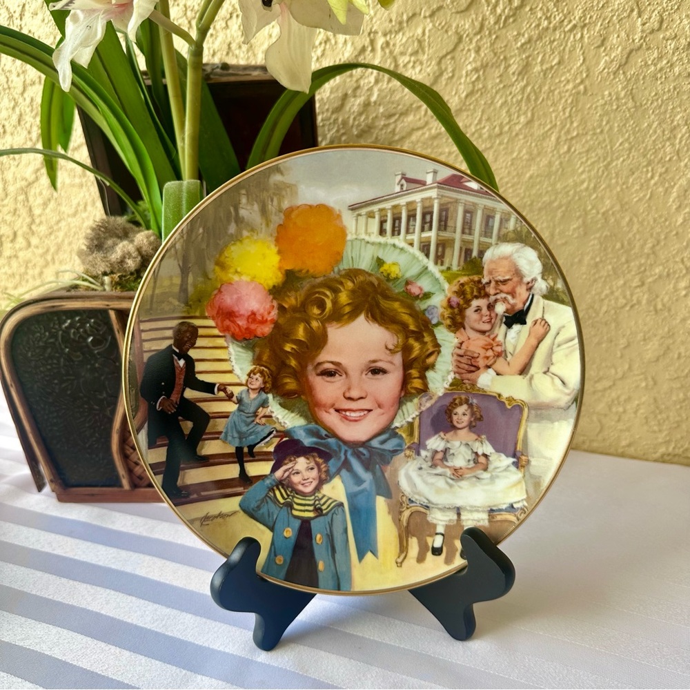 Shirley Temple Classic’s collectible movie plate